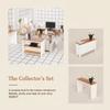 1/12 Scale Dollhouse Miniature Furniture Shelf Cabinet Operator Counter Bar Dollhouse Kitchen Accessory