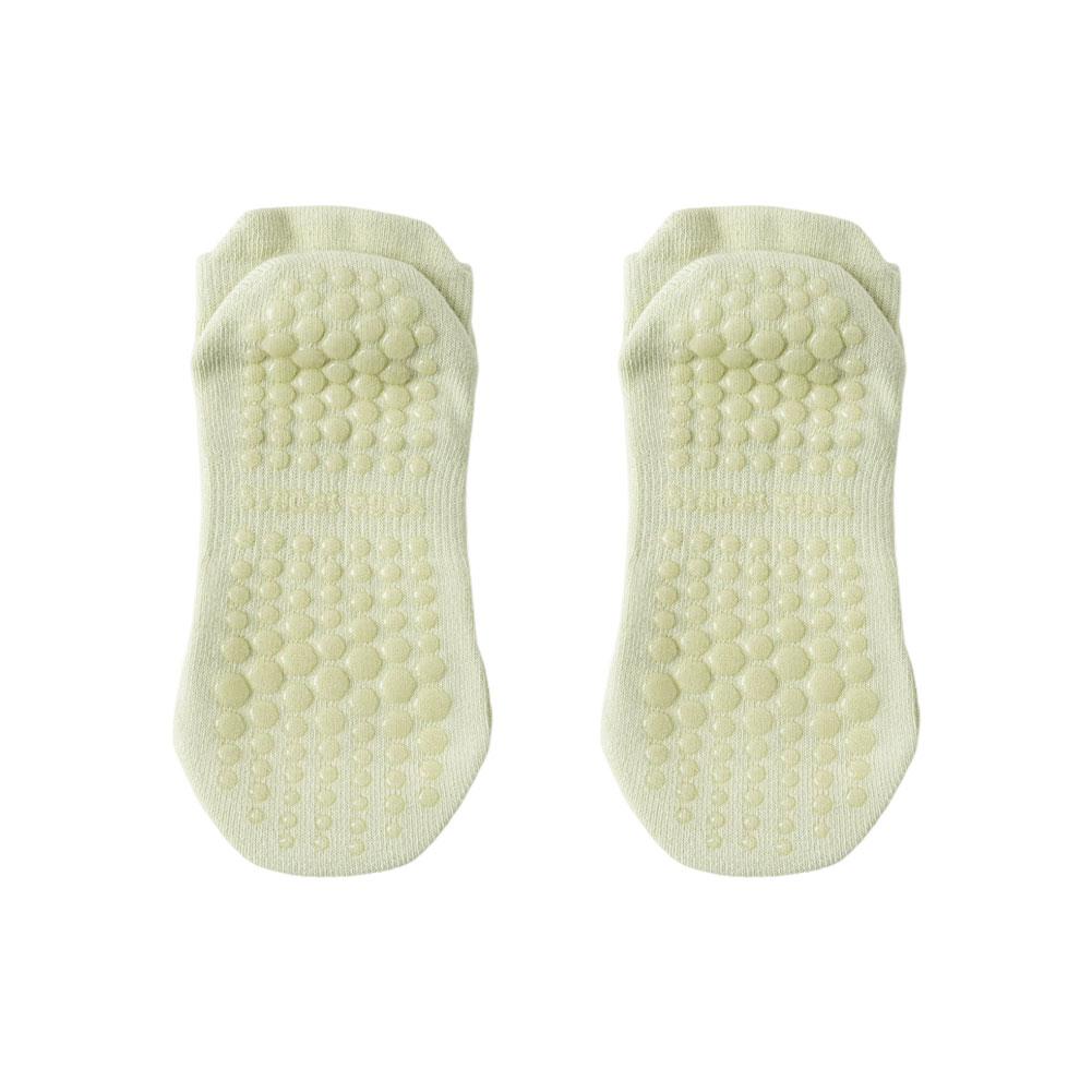 1Pair Women's Yoga Socks Anti-Slip Pilates Beginners Breathable Thin Ladies Boat Socks Summer Indoor Fitness Sports Cotton Socks