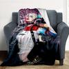 1pc Harley Quinn All-Season Comfort, Outdoor Flannel Blanket - Soft, Warm & Cozy for Naps, Camping & Travel 092