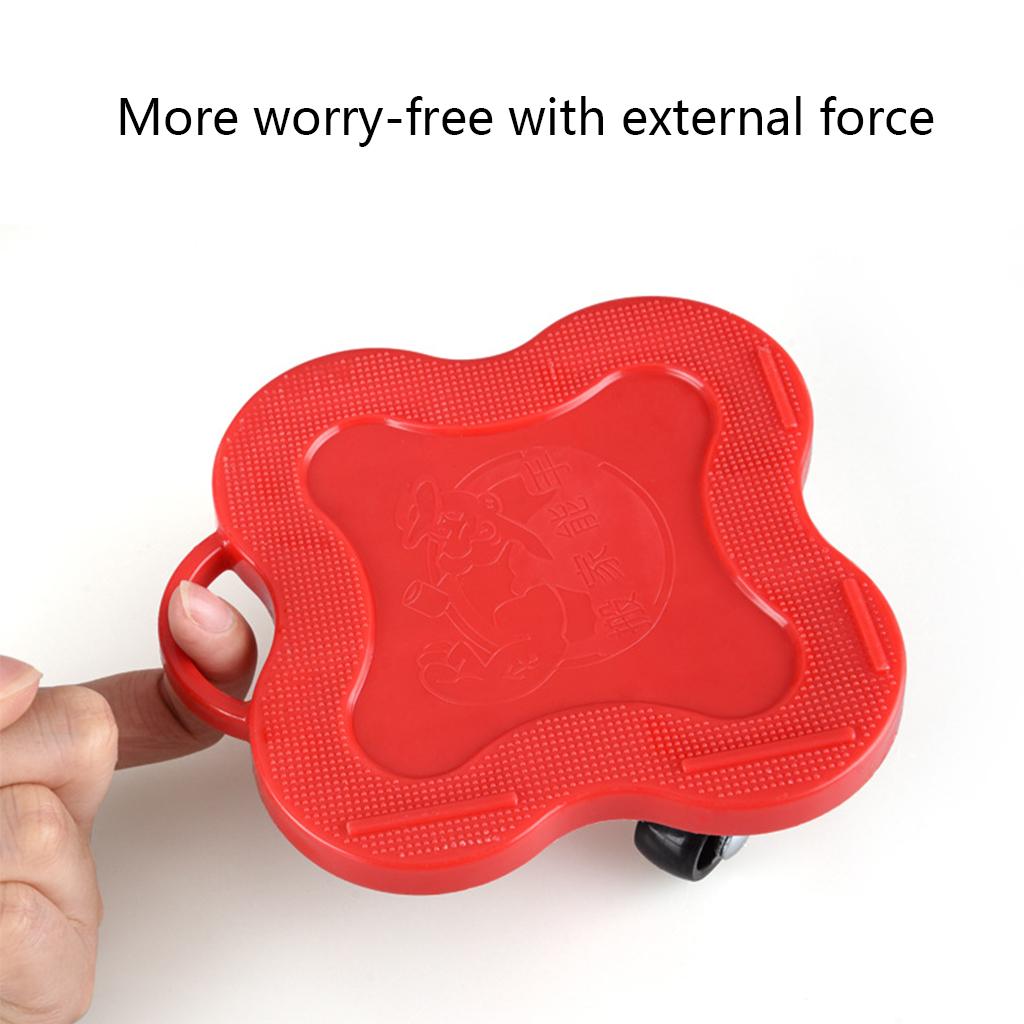 360° Furniture Mover Tools Transport Lifter Heavy Stuffs Moving 4 Wheeled Roller Universal Pulley for w/ 1 Furniture Lif
