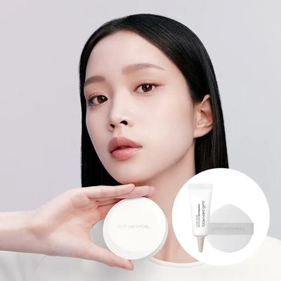 [TWS PICK] Jeong Saem Mool Prolasting Kkeulpit Mesh Cushion (Hauptprodukt) + 5ml Ampulle + 1 Kkeulpit Puderquaste