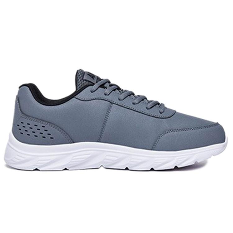 Anta Running Series Sneakers Leather 'Stone Grey' Men's 91835529-2