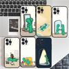Cute J-Jog-uman-s Dinosaurs Phone Case For IPhone 17 16 15 14 13 12 11 Pro Max Plus Mini Silicone Black Cover