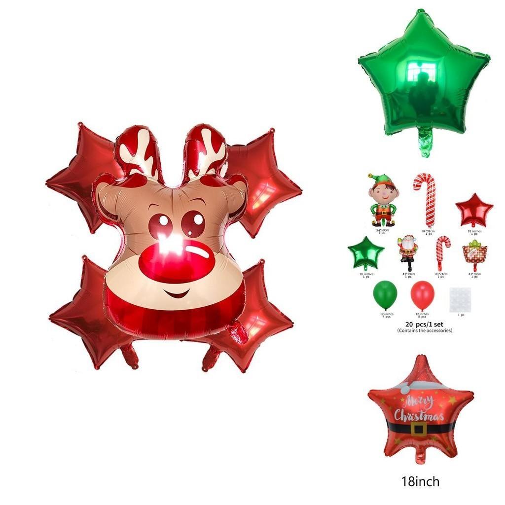 Wiederverwendbare und langlebige Weihnachtsluftballons für jeden Anlass