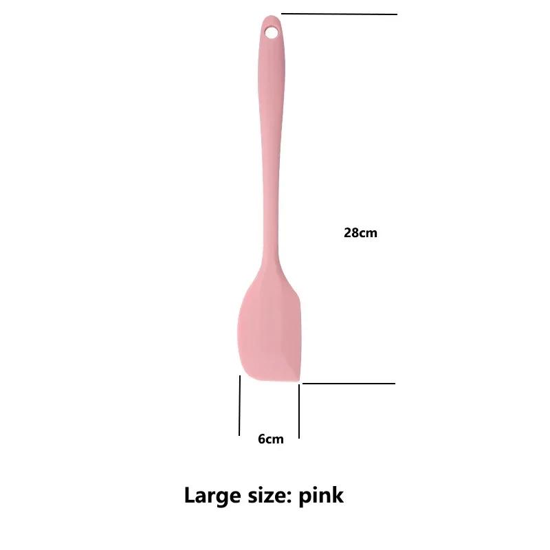 Silicone Scraper Heat-Resistant Silicone Spatula - Perfect for Cooking Baking & Stirring - Food Grade Kitchen Scraper
