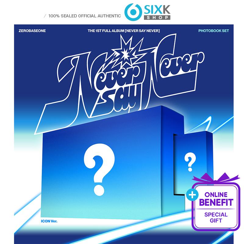 

[Попереднє замовлення] ZEROBASEONE - 1-й Повноформатний Альбом [Never Say Never] Фотобук Версія. (+Онлайн-вигода) POB APPLE MUSIC RANDOM