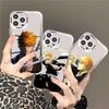 Anime Bleach Kurosaki Ichigo Phone Case For iPhone 15 11 12 13 14 Mini Pro Max XR X XS TPU Clear Case