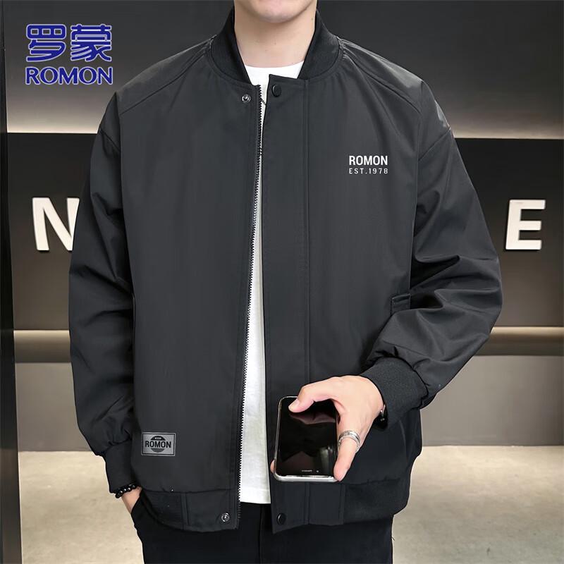 ROMON Men's 2024 Fall Business Casual Workwear Jacket