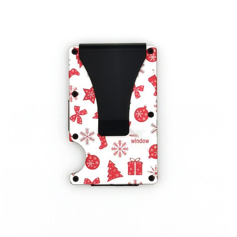 New RFID Blocking Carbon Fiber Wallet with Money Clip