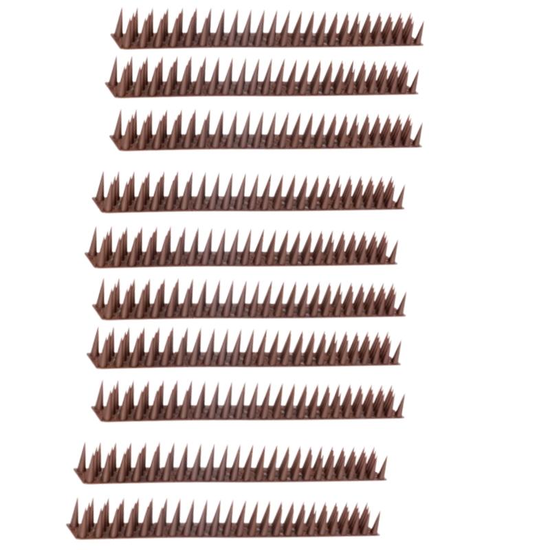 Bendable Bird Repellent Spikes Outdoor Anti Pigeon Cat Squirrel Deterrent For Garden Fence Roof Balcony Railing