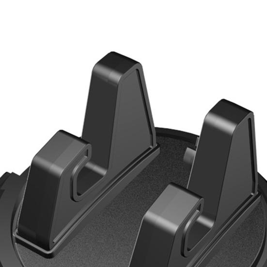 Car Phone Holder 360-Degree Universal Base Non-Slip Slot Soft Silicone Rotatable Safe Support Temporary Parking Card