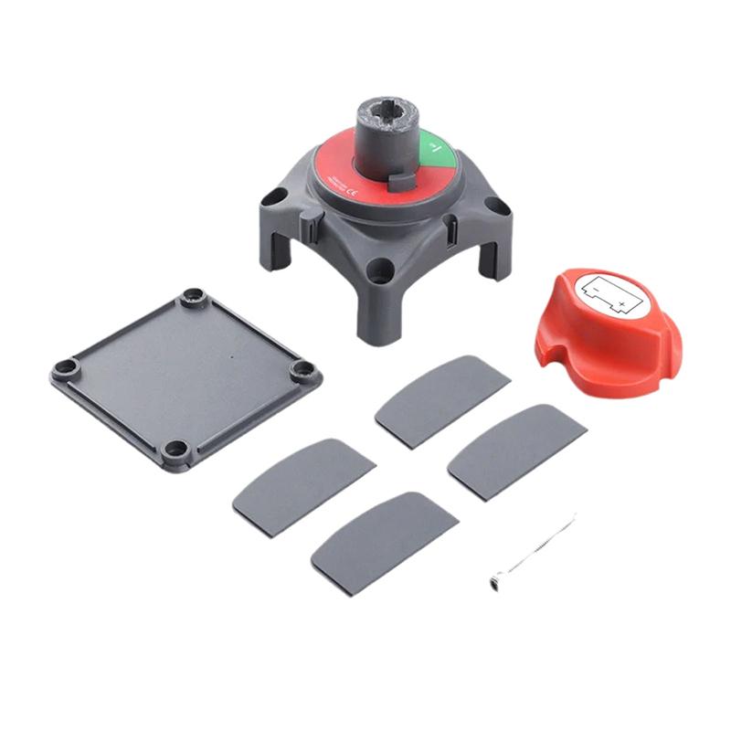 Interruttore di Disconnessione Batteria 12V 24V 300A Isolatore Auto Interruttore Rotativo di Disconnessione 2 e 3 Posizioni Interruttore di Interruzione Per RV Camper Barca