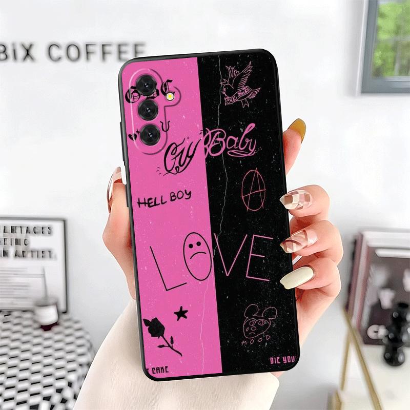 Lil Peep Hellboy Liebe Weiche Handyhülle für Samsung A17 A37 A57 A16 A26 A36 A56 A15 A25 A35 A55 A14 A24 A34 A54 A13 A23 A33 A53 A5