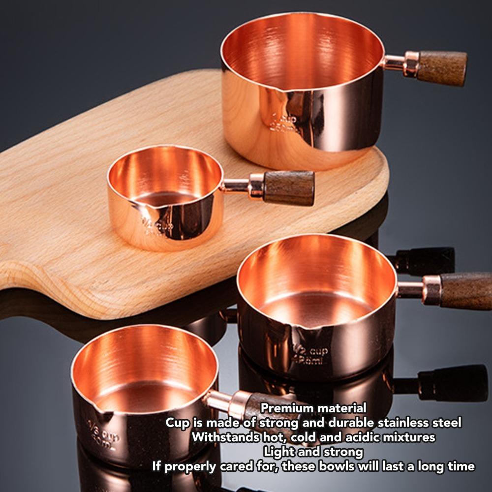 Rustless Steel Sauce Cup with Handle Round Smooth Inner Wall Hold Cup Dressing Vessel  Cafe