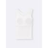 Gu By Uniqlo Girls Bra Feel Petite Rib Tank Top
