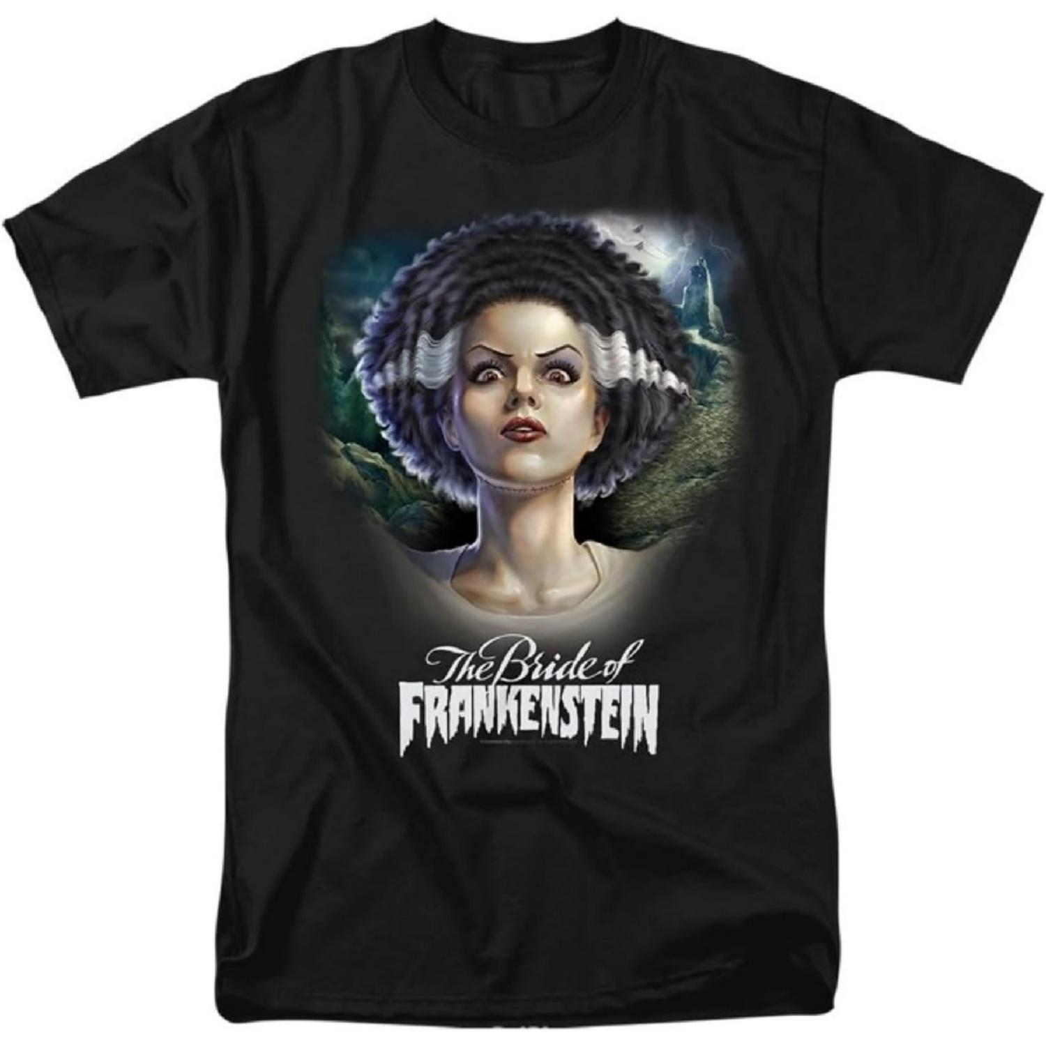 Коллекция унисекс футболок для взрослых с головами Универсальных Монстров XXXXXL чёрный