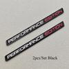 3D Aluminum Logo Performance Edition Motorcycle Badge Car Body Sticker Emblem Accessories