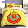 CD Aoiz  Pattern Bedding Quilt Set  Home Decoration  Gift (1 * duvet cover + 2 * pillowcase  without core)