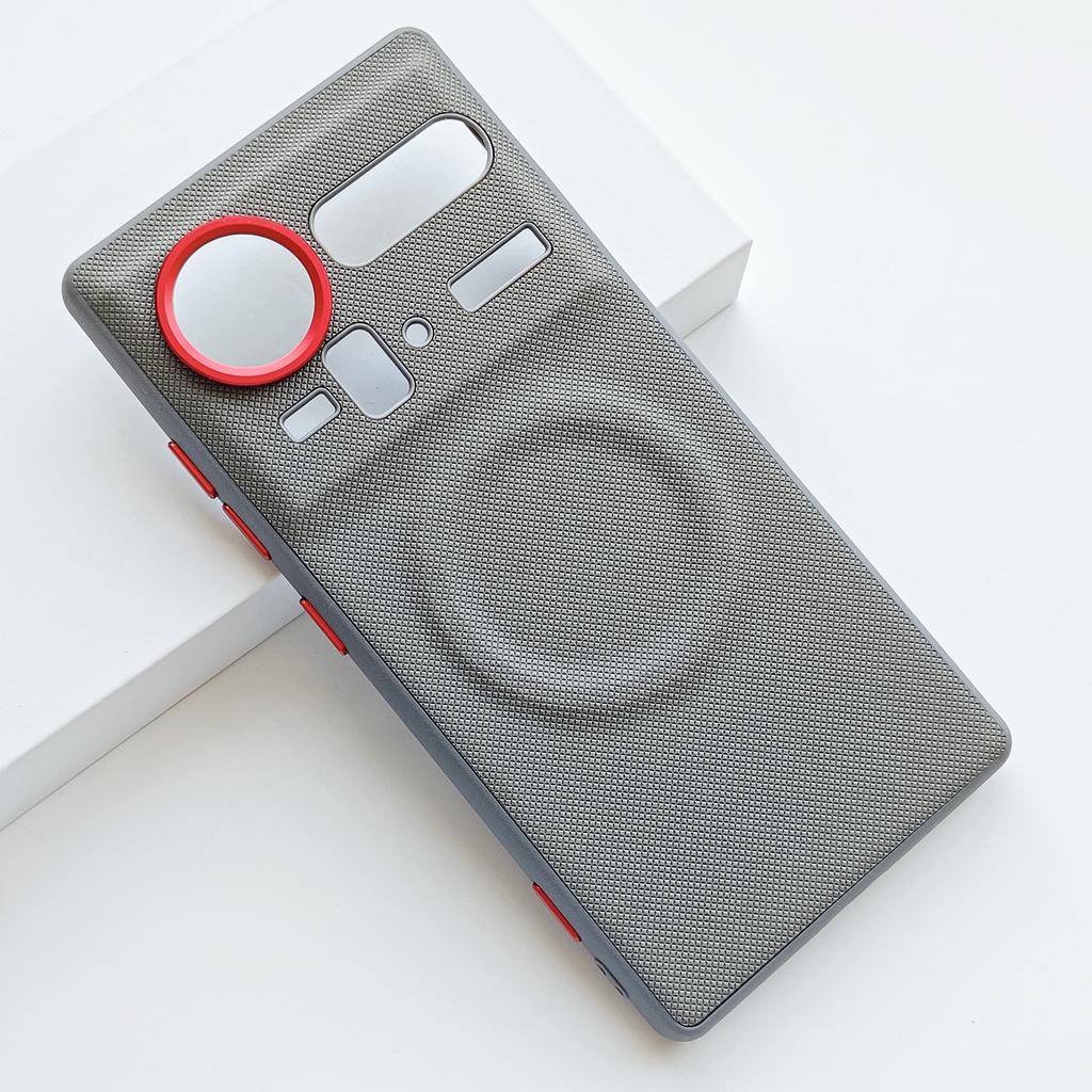 Applicable to Nubia z11ultra mobile phone case trendy high-end z11sultra magnetic brick stone pattern protective cover