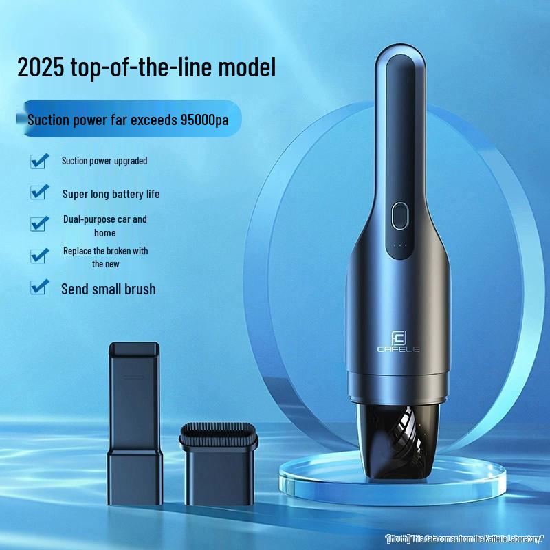 Ручной беспроводной автомобильный пылесос двойного назначения с мощным всасыванием