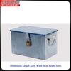 Galvanized Iron Lockable Tool Storage Box