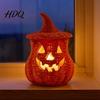 Vlamloze LED Kaarsenhouder Halloween Pompoen Lantaarn Tafeldecor Geweven Heksenhoed Snoepschaal & Trick or Treat Mand Rekvisiet Gotisch Herfst Tafelstuk