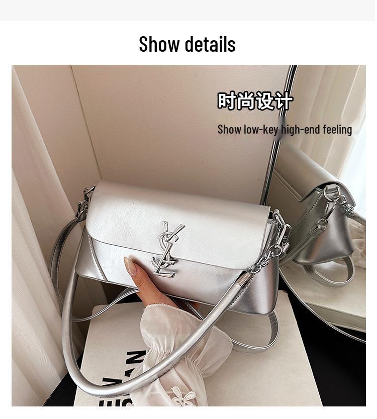 2025 Vielseitige Luxus-Baguette-Tasche: Hochwertige europäische & amerikanische Stil Schulter-/Crossbody-Tasche für Damen