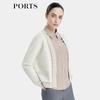 PORTS Women's Jacquard V-Neck Cardigan