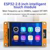 ESP32 2.8 inch WIFI&Bluetooth Development Board ILI9341V Driver 240X320 Smart Display TFT Module Touch Screen Type-C interface