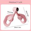 Pelvic Floor Muscle Trainer Inner Thigh Toner Leg Clamp Home Fitness Equipment Kegel Exercise Beautiful Legs Trainer Device