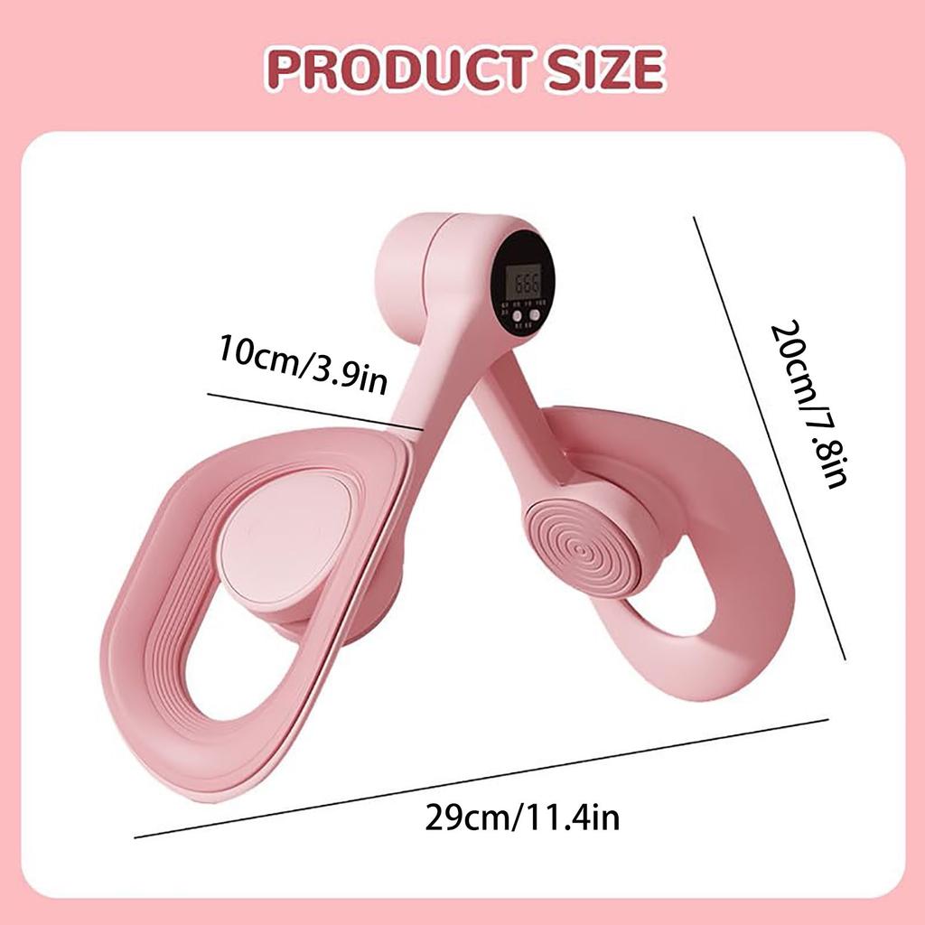 Pelvic Floor Muscle Trainer Inner Thigh Toner Leg Clamp Home Fitness Equipment Kegel Exercise Beautiful Legs Trainer Device