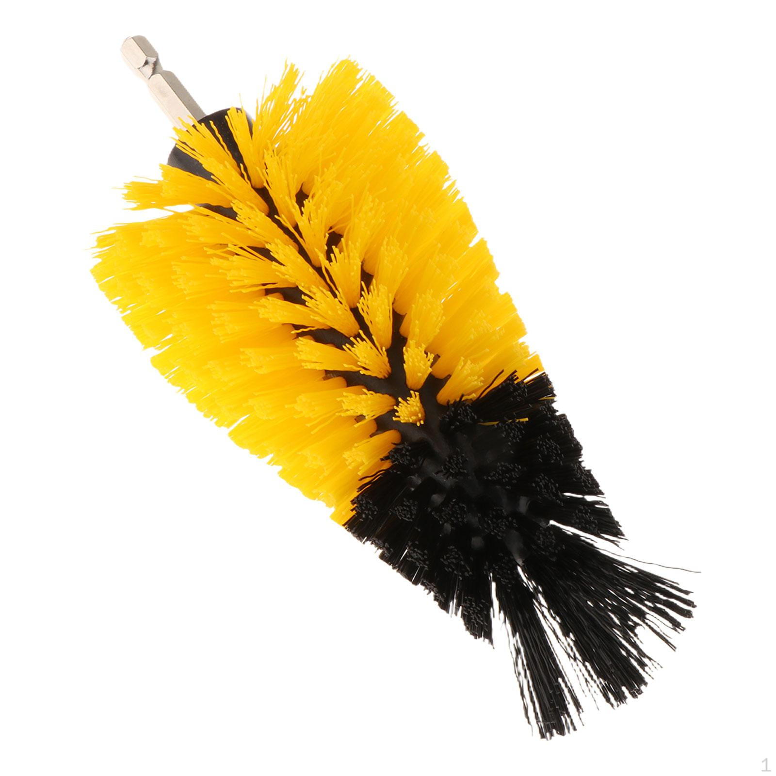 

5-дюймовый заостренный шарик для чистки автомобильных колес, насадка-щетка для замены электропитания