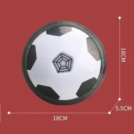 Futebol Divertido de Espuma Flutuante Brinquedo Infantil Bola Flutuante Elétrica Segura para Interior Interativo Pai-Filho(Sem bateria) Iluminação e Música