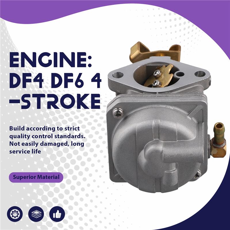 

A51K-13200-91J70 Carburetor For Suzuki Outboard Motor 4 Stroke DF6 DF4 DF5