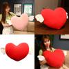 Heart Shaped Plush Hand Warmer Pillow With Wings For Romantic Gifts And Valentines Day