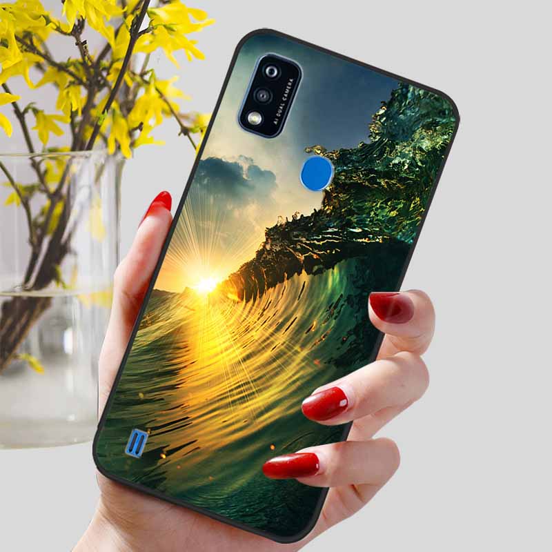 For ZTE Blade A51 Case Lovely TPU Silicone Soft Phone Cover for ZTE Blade A51 / A71 Protect Bumper Cover On BladeA51 A 51 Cute