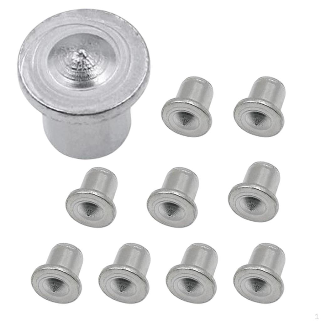 10 Dowel Pins Center Hole Positioning Accessories Transfer Plugs Woodworking Wood Drill Bit