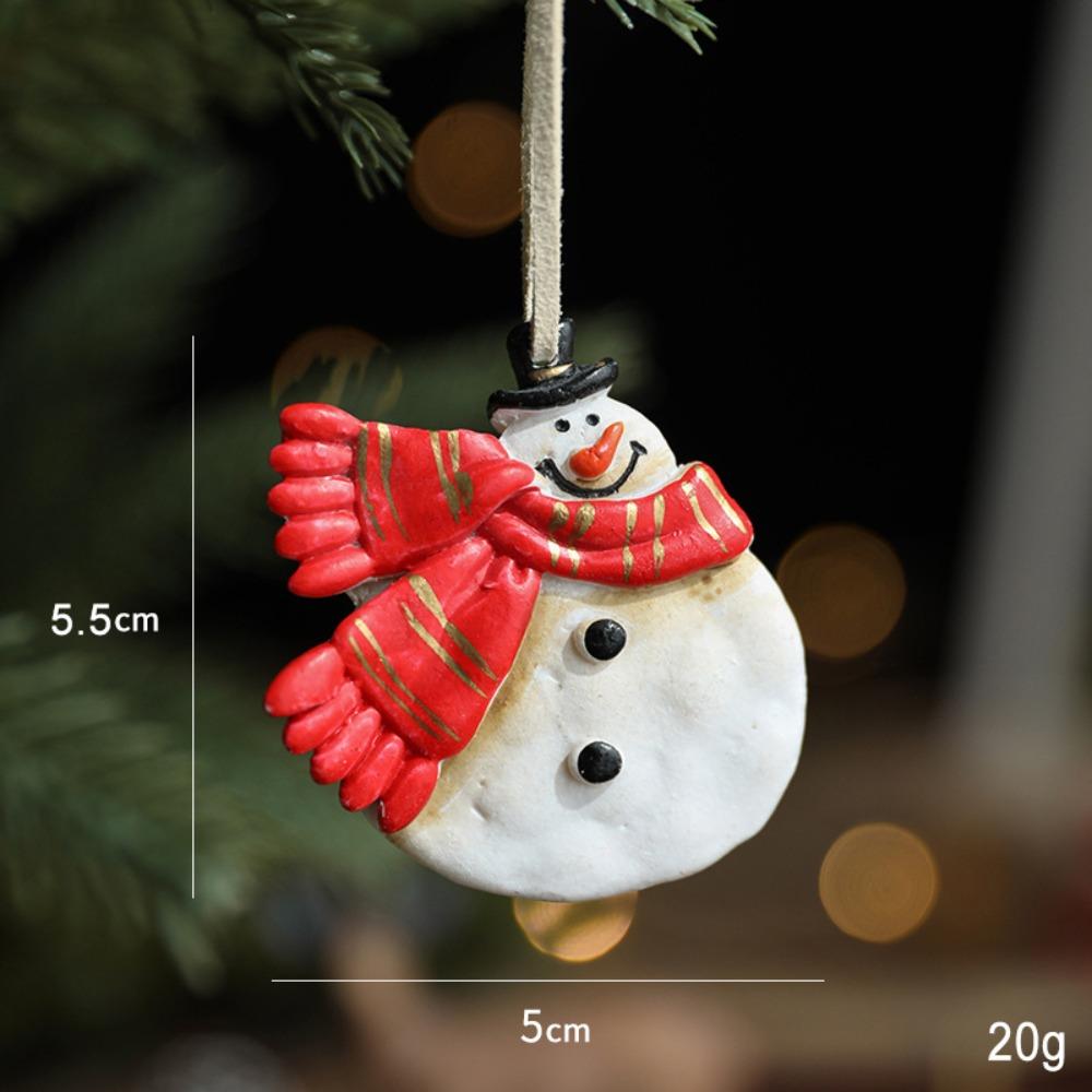 DIY Horse Pendant Ornament Resin Party Decoration Crafts  Merry Christmas Party