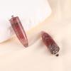 Crystal Agate Bullet Necklace Pendant & Keychain Accessory