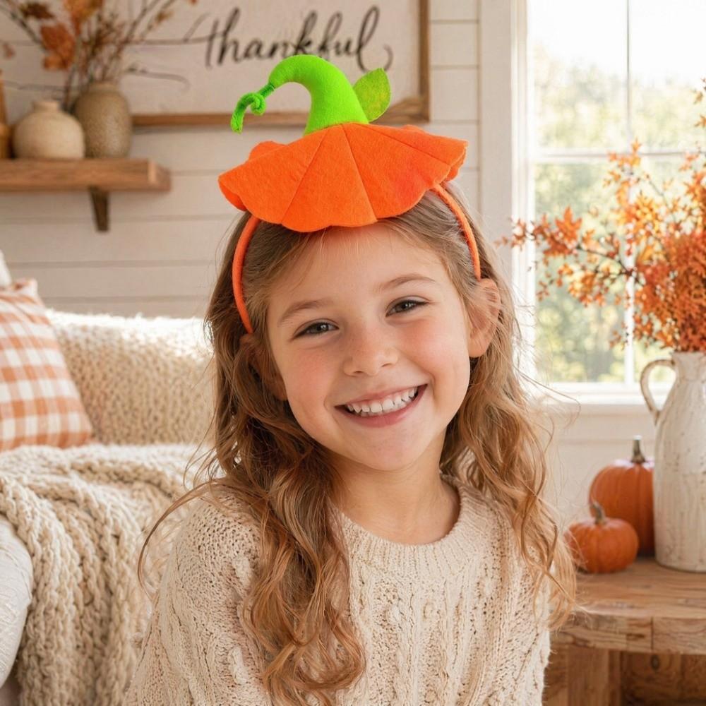 Head Hoop Halloween Pumpkin Headband Vegetables Ghost Festival Headpiece Cosplay Events