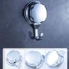 Powerful Durable Hook Chrome-plated with Vacuum Suction Cup for Kitchen and Bathroom 1Pcs /3 Pcs