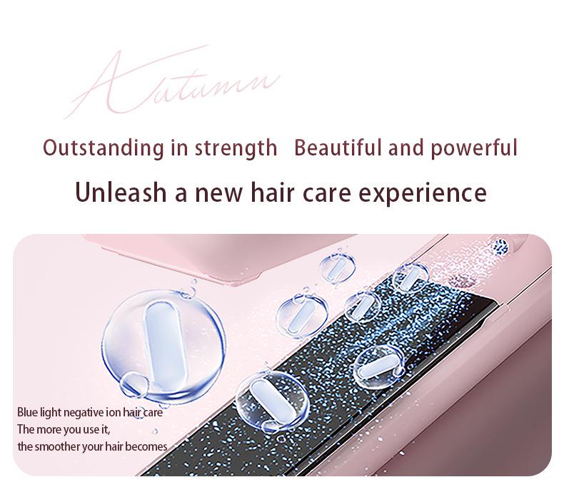 Dual-Use Mini Portable Hair Straightener & Curler for Bangs