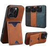 Luxury Wallet Phone Case Card Holder Leather Stand Pocket Cover For iPhone 17E 17 Pro Max 16 Pro Max 16Plus 16Pro 16E Back Cover