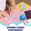 500Pcs Roll Purple Cute Horse Teacher Reward Sticker Fun Motivation Sticker Teacher Student Stationery Stickers