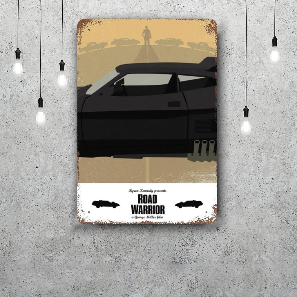 Mad Max Classic Poster Rusty Metal Plaque Retro Decorative Plate Bar Man Cave Garage Club Metal Sign Wall Decoration