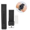 24mm Watch Band Silicone Pin Buckle Watch Strap Sports Wristwatch Accessory