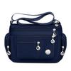 Nylon Messenger Bag Neutral Nylon Oxford Cloth Women's Shoulder Messenger Bag Middle-Aged and Elderly Leisure Bag