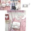 Sanrio Cute Jk Uniform Bag Cartoon Embroidered Messenger Cambridge Bag