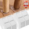 Anti Vibration Shock Absorbing Pads Table Sofa Bed Anti-Slip Fixing Mats Floor Protection Furniture Self Adhesive Mute Mat