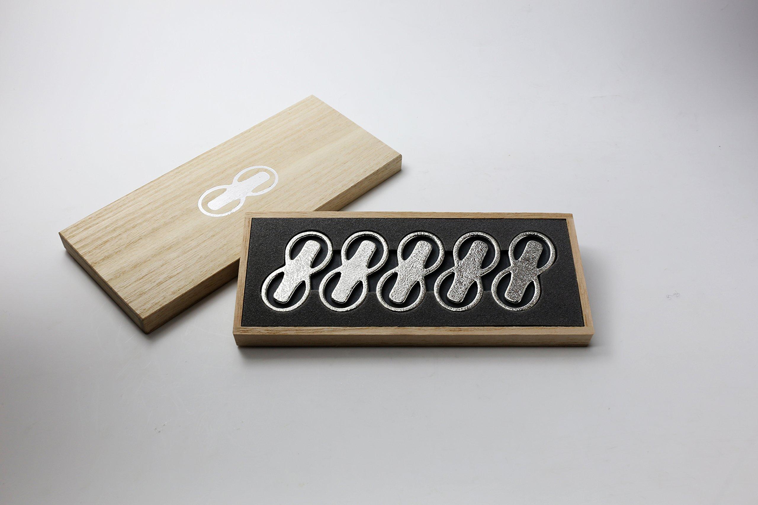 

Nousaku chopstick rest 8 5 pieces 501200 - - срібний